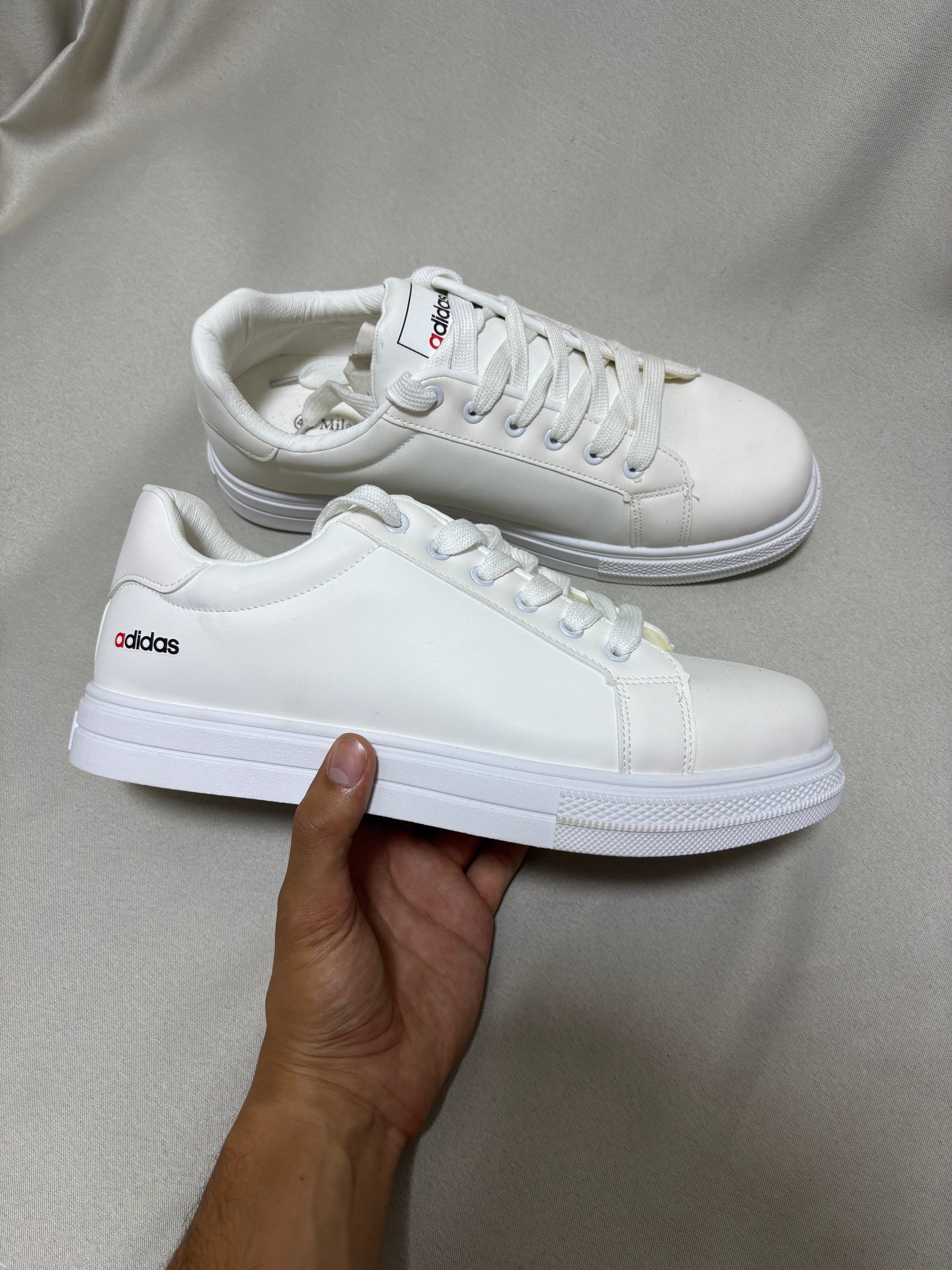 Adidas flat white